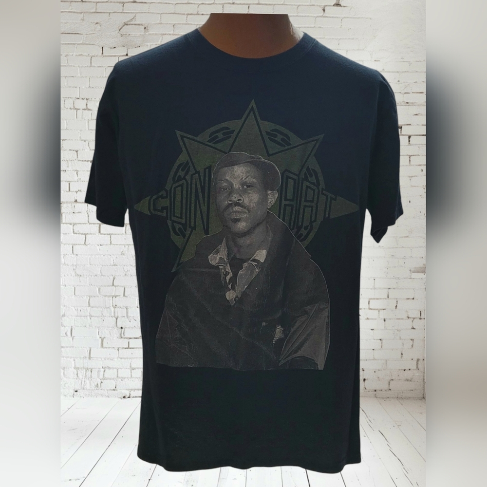 Rare CONART Gang Starr Guru Tee Shirt Size Large 22 X 28 Hip Hop